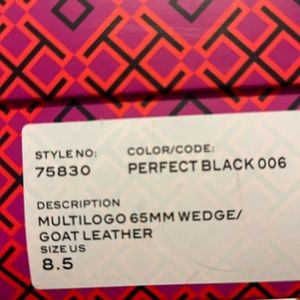 Tory Burch Multi Logo Wedge